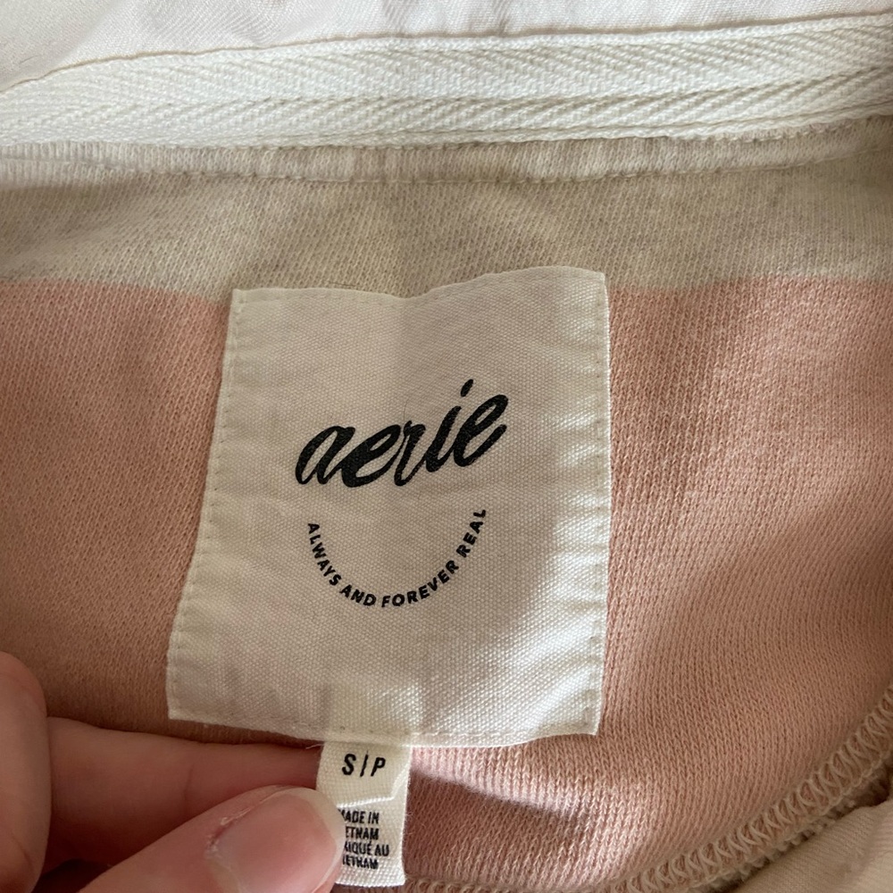 🌟Aerie Pep Rally Rugby Sweatshirt🌟 - Picture 4 of 12